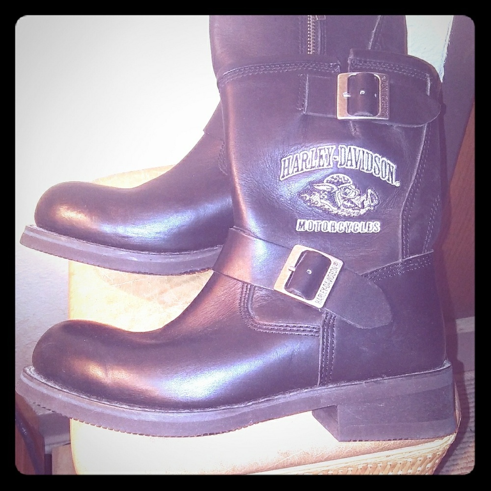 Harley Davidson Biker Boots